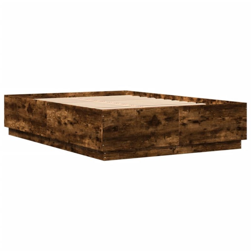 Łóżko drewniane WaszeMeble 150x200 cm brązowe WM-3209608 1 szt.