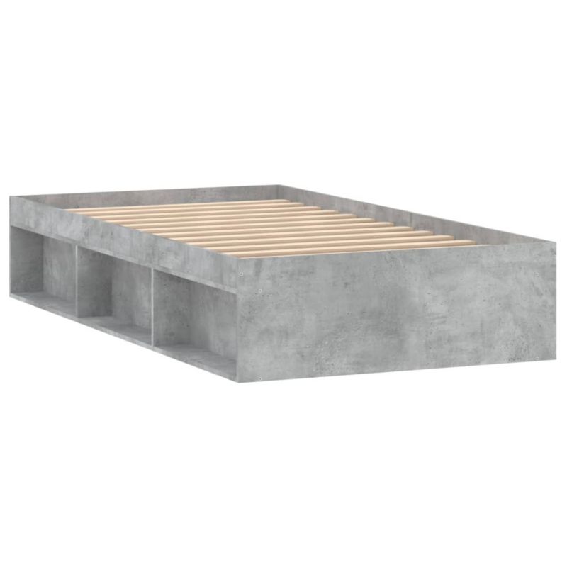 Łóżko drewniane WaszeMeble 90x200 cm szarość WM-3203827 1 szt.