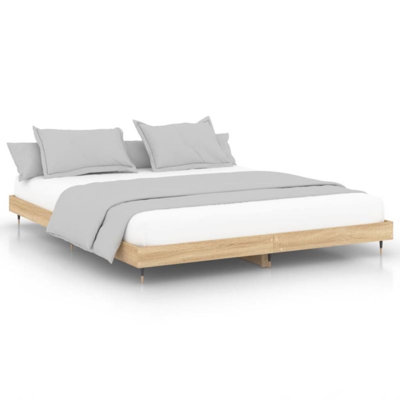 Łóżko metalowe WaszeMeble 140x200 cm brązowe WM-832144 1 szt.