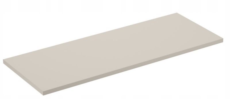 Blat łazienkowy Furnidea 120 cm kaszmir mat MDF Adel 1 szt.