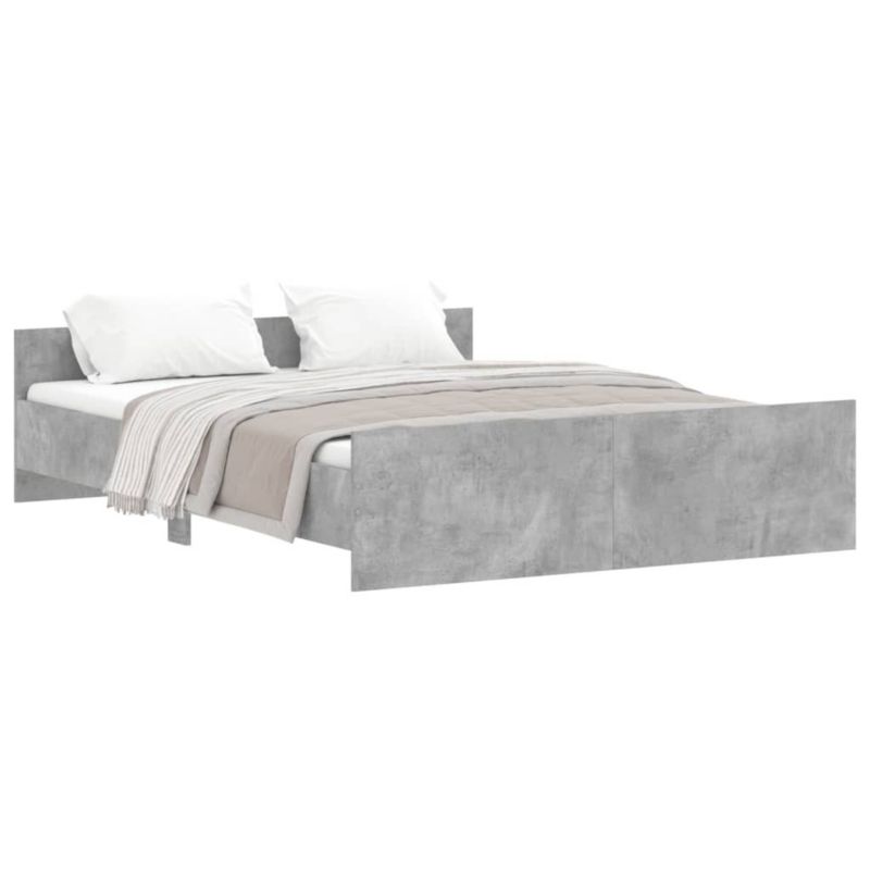 Łóżko drewniane WaszeMeble 160x200 cm szarość WM-3203764 1 szt.