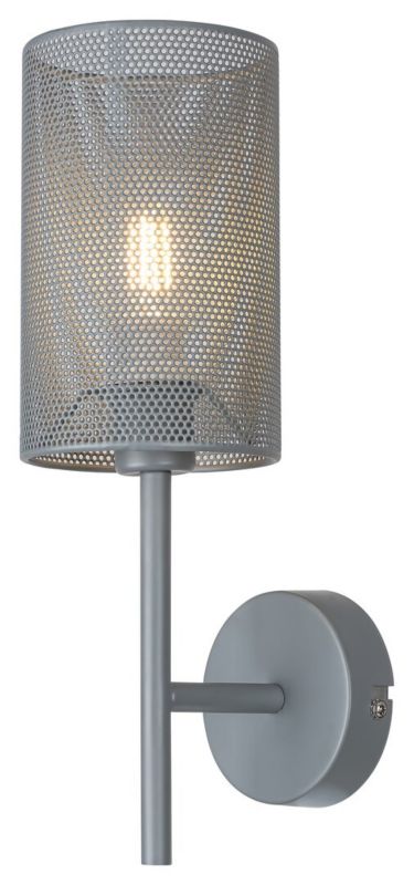 Kinkiet ścienny Rabalux Callia popielaty styl nowoczesny 1 x E14 x IP20 wym: 32 x 10 x 14 cm - 1 szt.