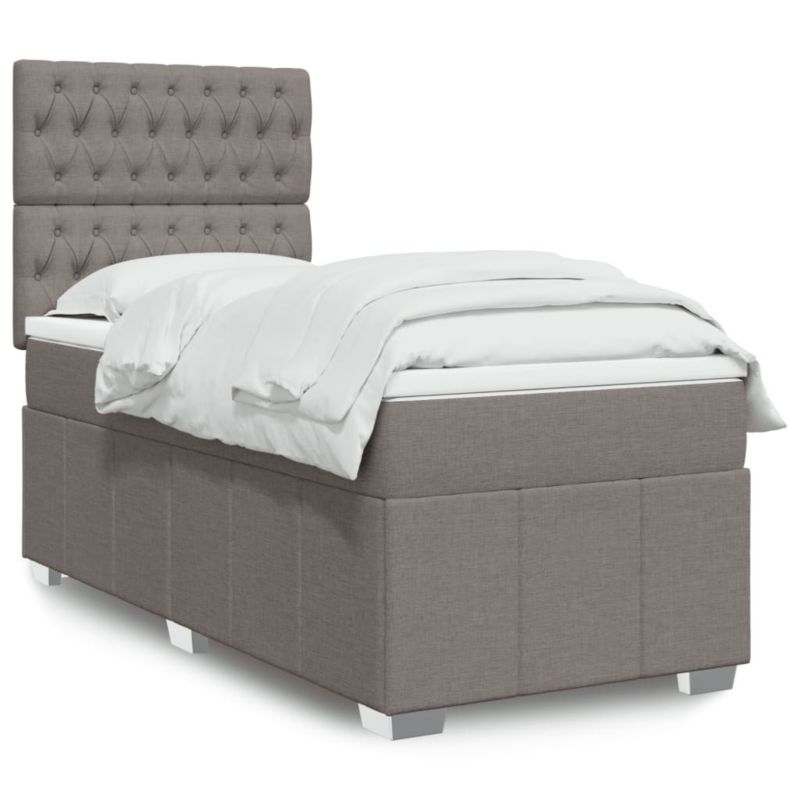Łóżko kontynentalne WaszeMeble 80x200 cm Brązowe WM-3291506 1 szt.