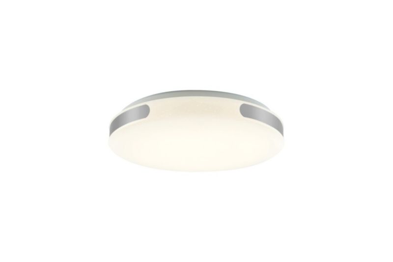 Plafon Rabalux Danuta2 chromowany biały LED 24W 4000K 1700lm IP20 wym: 7,5 x 39 x 39 cm metal - 1 szt.