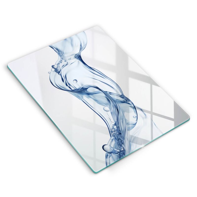 Szklana deska do krojenia Wallfluent 40x52 cm Czysta woda 1 szt.