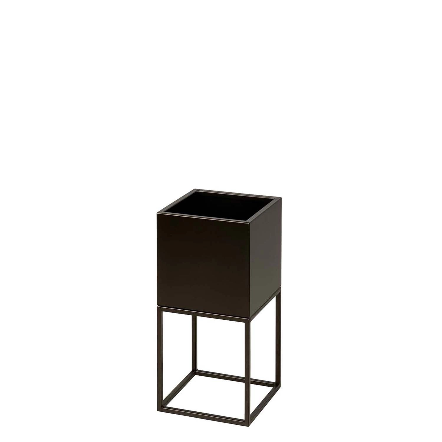 Direct H&G Kwietnik Lorient S Black Olive - 19 x 19 x 47 cm