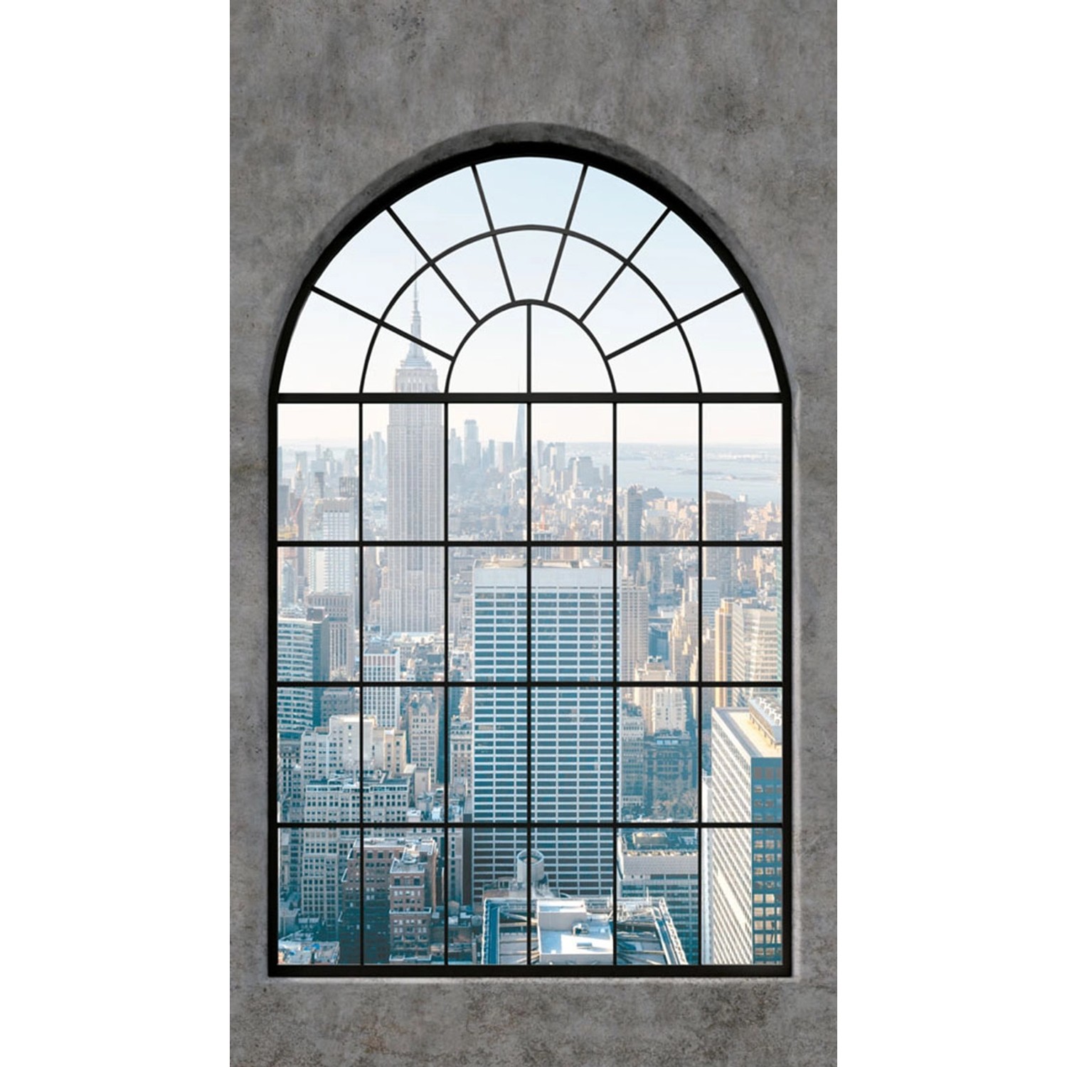 Tapeta panoramiczna winylowa na flizelinie NEW YORK WINDOW 159 x 280 cm