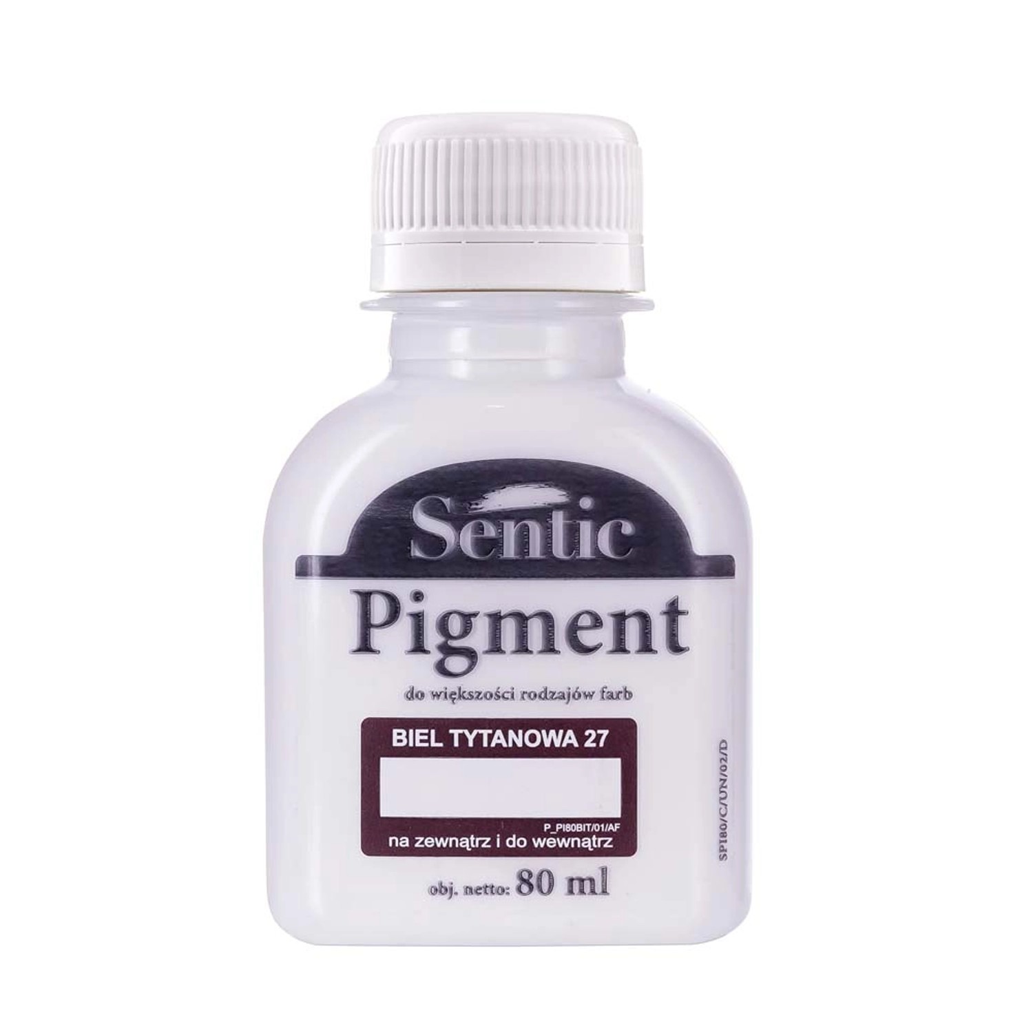 Pigment do farb Dragon Sentic biel tytanowa 80 ml