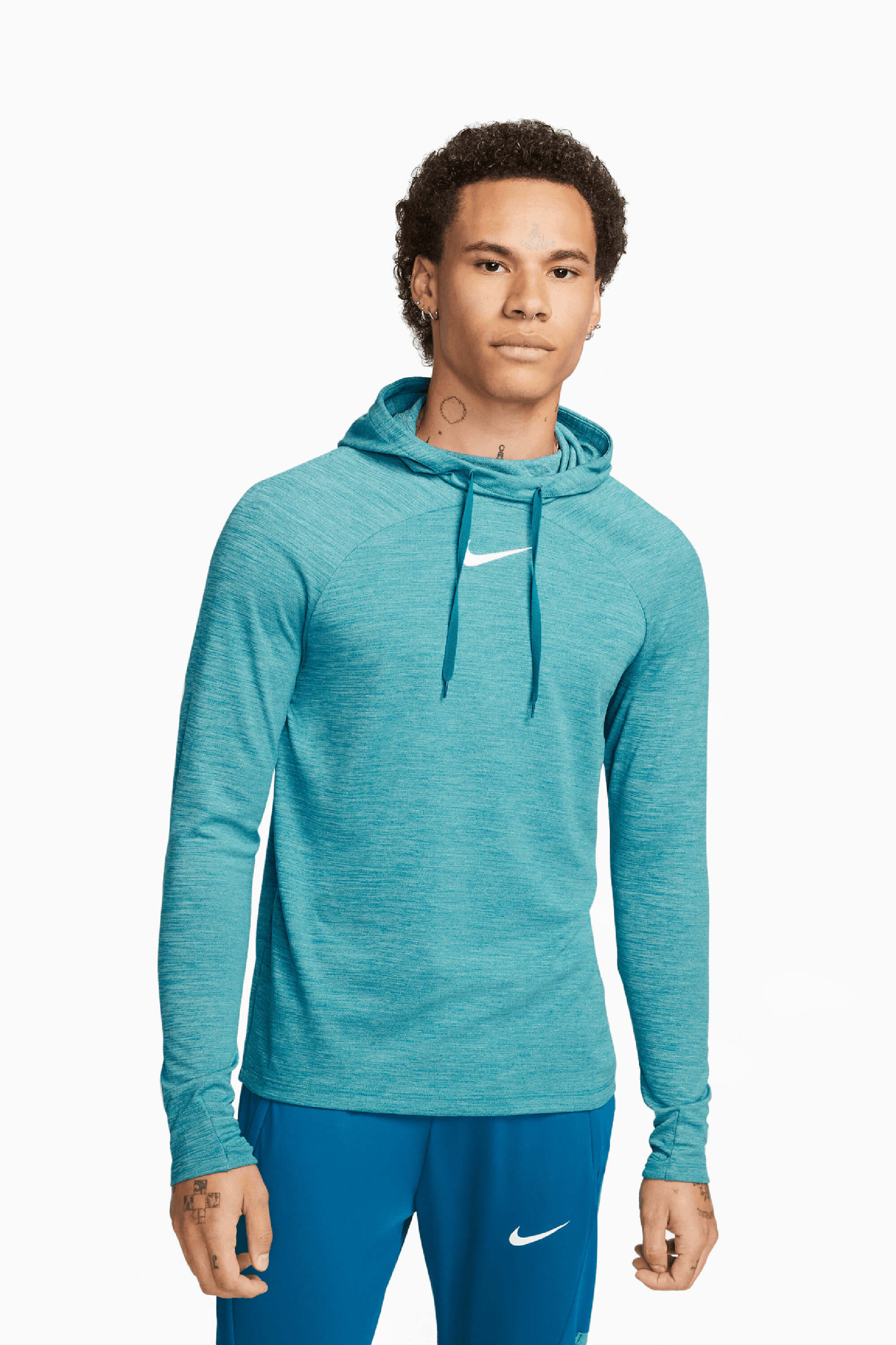 Bluza z kapturem Nike Dri-FIT Academy - Błękitny