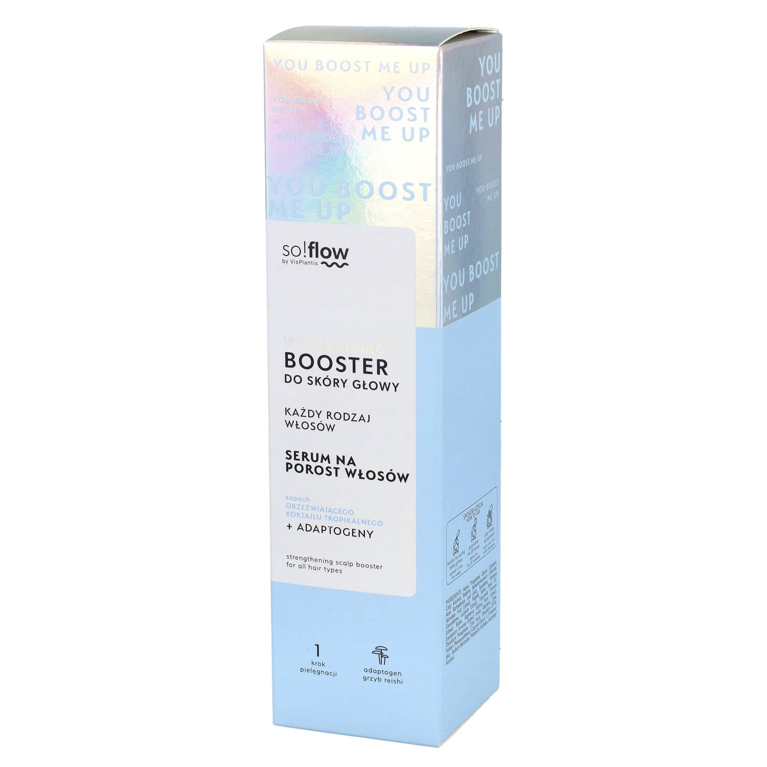 Gp vis plantis so!flow - booster wzmacniający do skóry głowy, 100 ml (data ważności: 21.11.2025)