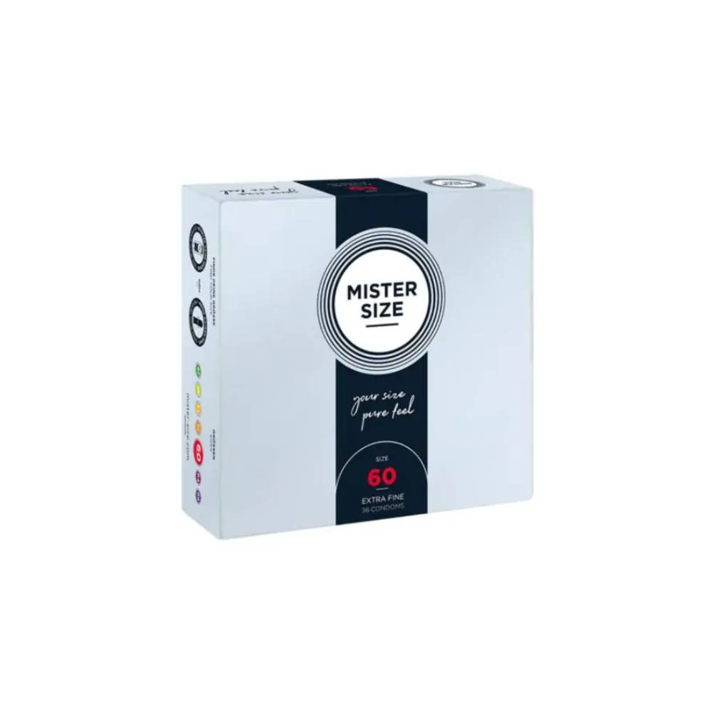 Mister size - prezerwatywy dopasowane do rozmiaru 60 mm, 36 sztuk