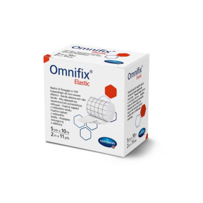 Omnifix elastic - plaster elastyczny z włókniny, 5 cm x 10 m, 1 sztuka