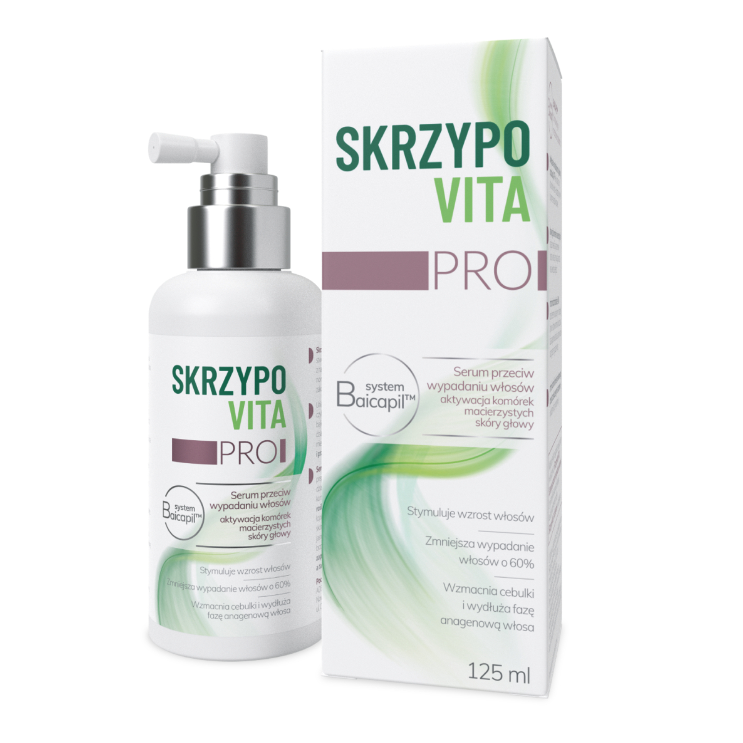 Skrzypovita pro - serum przeciw wypadaniu włosów, 125 ml