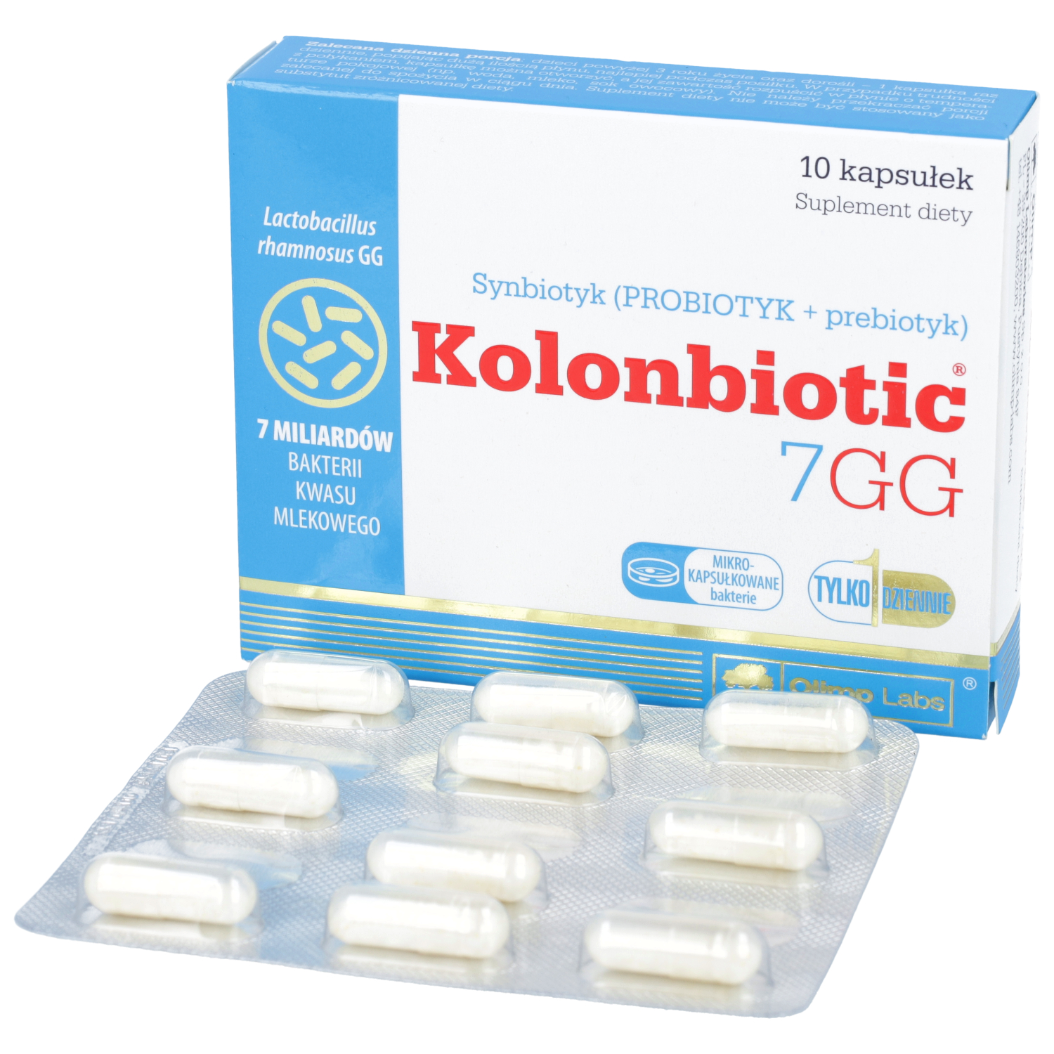 Olimp, kolonbiotic 7 gg, 10 kapsułek