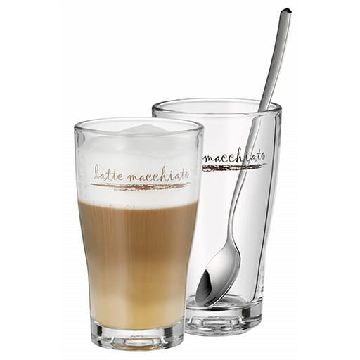 Komplet 2 szklanek do Latte Macchiato 300ml