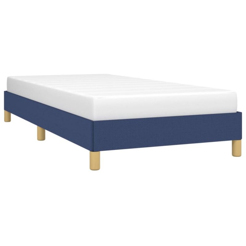 Łóżko tapicerowane WaszeMeble 100x200 cm niebieska WM-346800 1 szt.