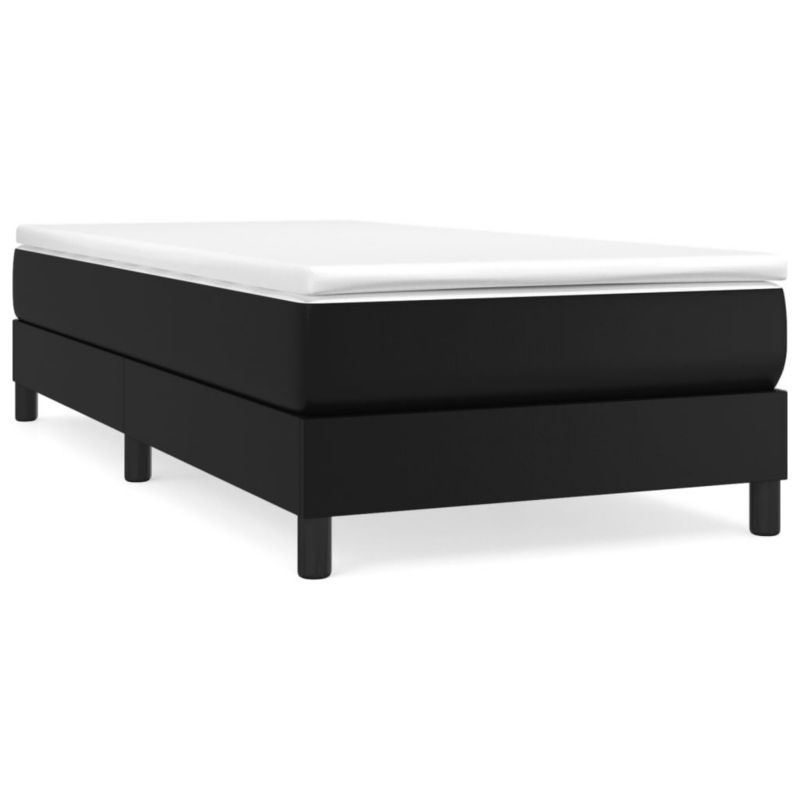 Łóżko kontynentalne WaszeMeble 90x190 cm czarne WM-3144231 1 szt.