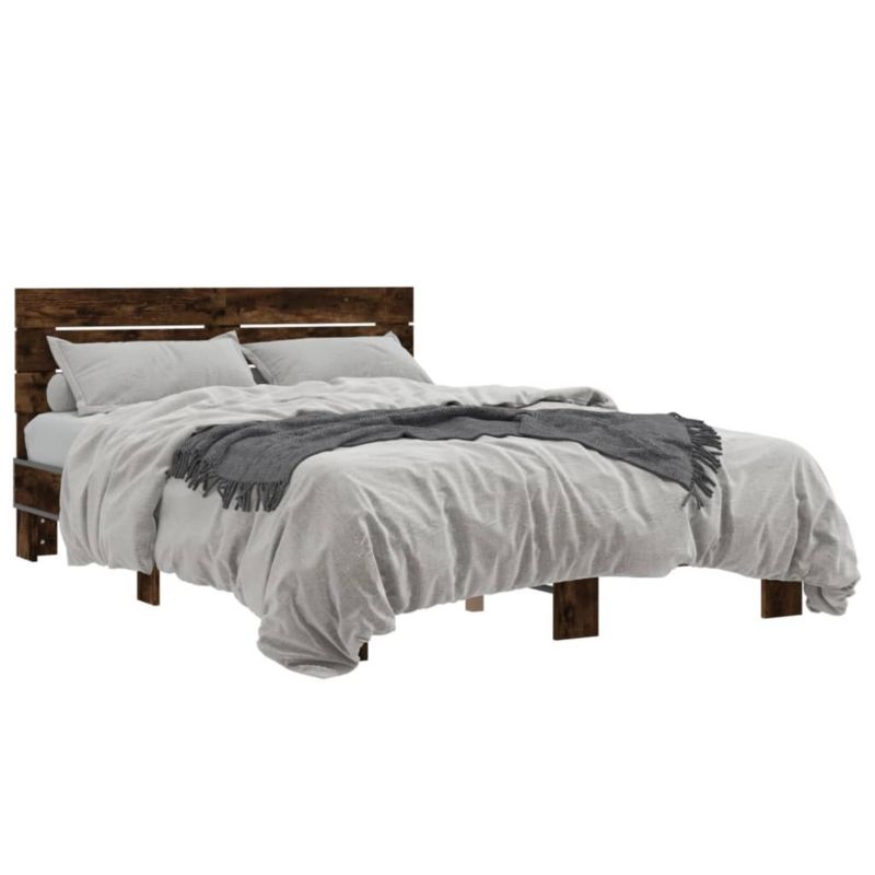 Łóżko drewniane WaszeMeble 120x190 cm brązowe WM-3280159 1 szt.