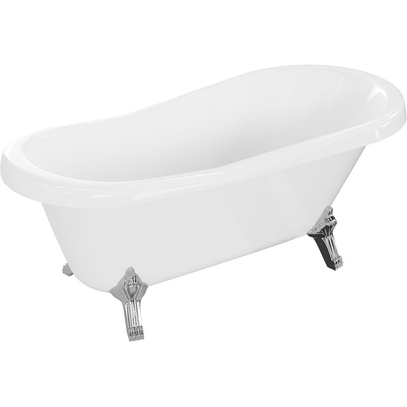Wanna wolnostojąca Mexen Retro biała 150x73 cm 53251507300-00 1 szt.