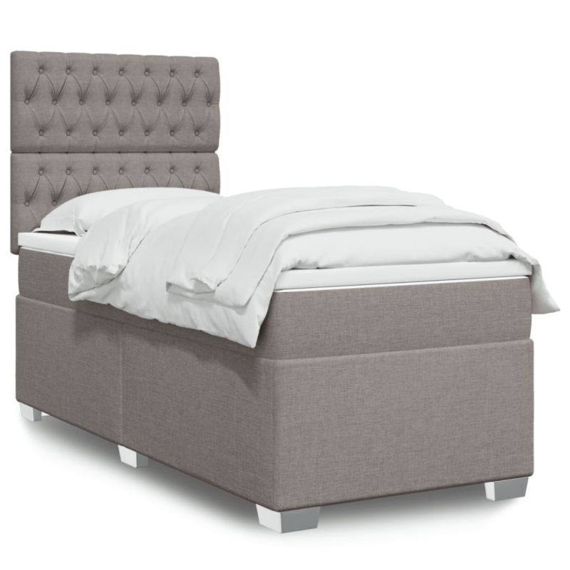 Łóżko kontynentalne WaszeMeble 90x190 cm Brązowe WM-3290354 1 szt.
