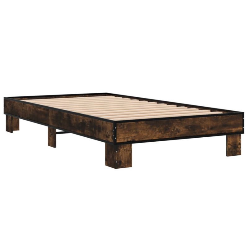 Łóżko drewniane WaszeMeble 75x190 cm brązowe WM-845879 1 szt.
