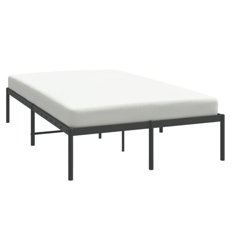 Łóżko metalowe WaszeMeble 120x190 cm czarna WM-350843 1 szt.