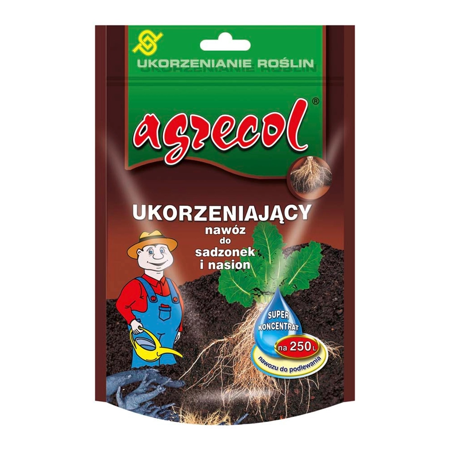 Agrecol Nawóz ukorzeniający do sadzonek i nasion 250 g.