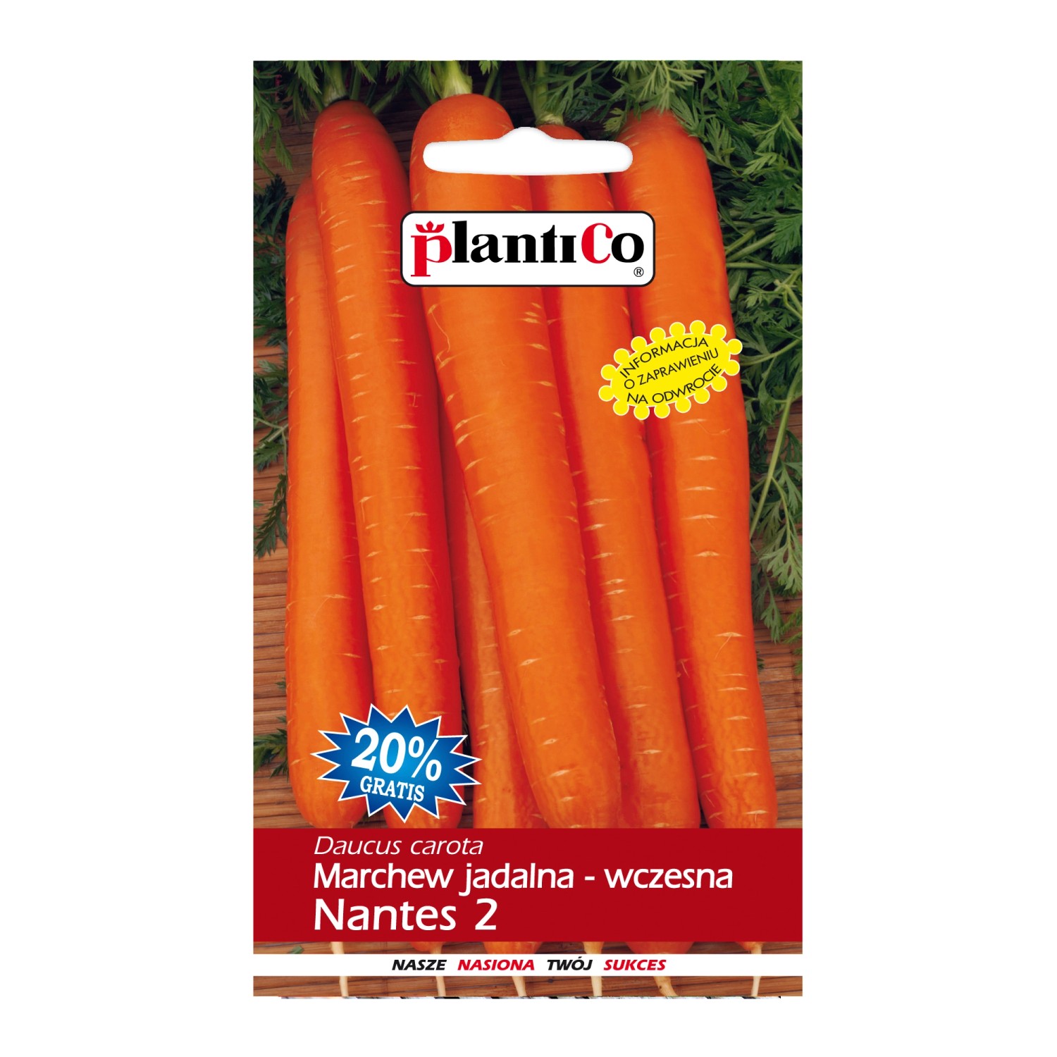 Marchew jadalna Nantejska