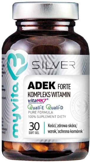 Myvita silver, witaminy adek forte, 30 kapsułek