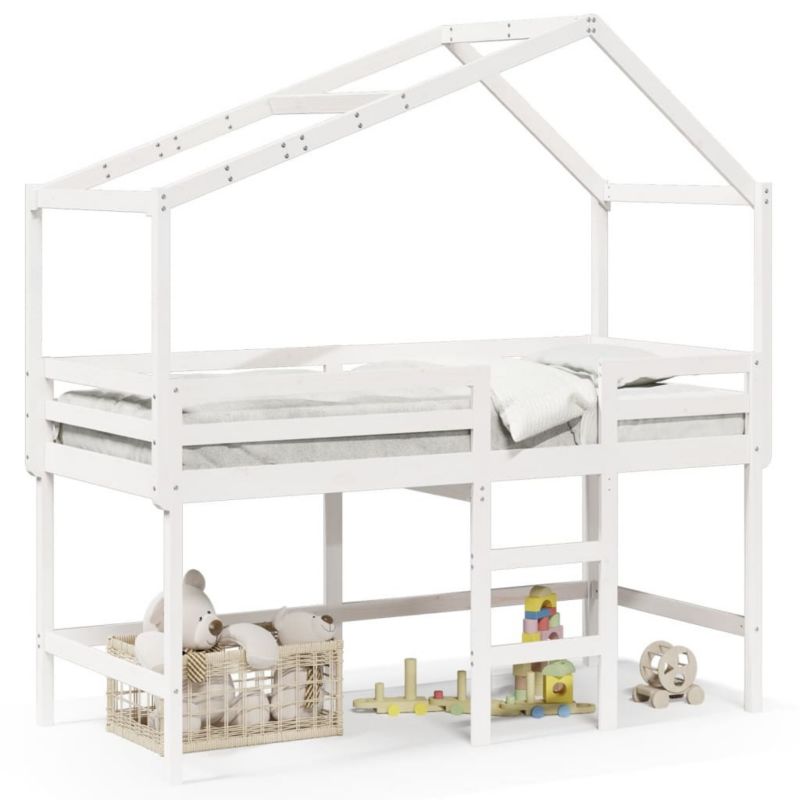 Łóżko Dziecięce WaszeMeble 90x190 cm białe WM-3282069 1 szt.