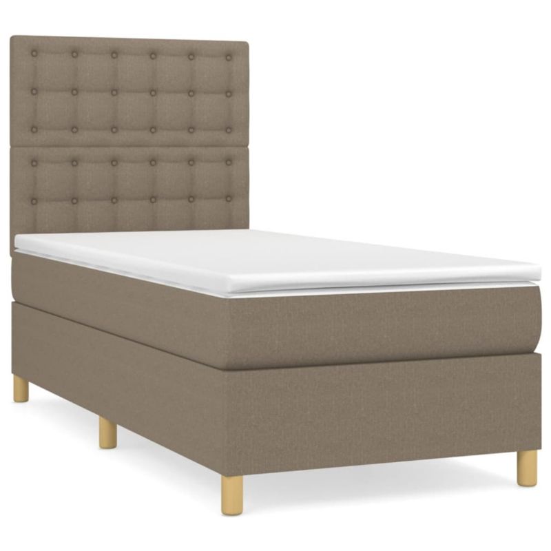 Łóżko kontynentalne WaszeMeble 90x200 Brązowe WM-3142629 1 szt.