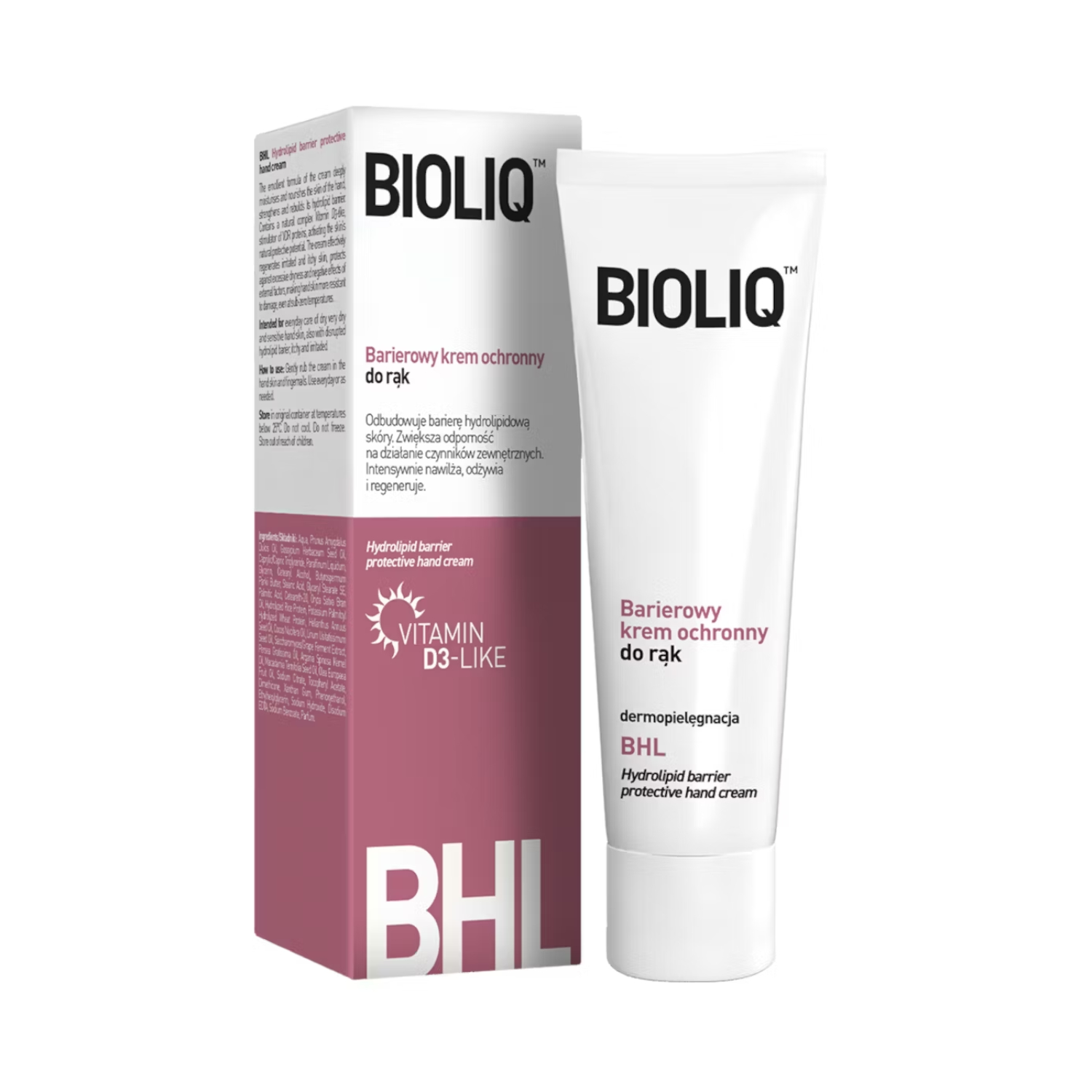 Bioliq bhl - krem ochronny do rąk, 75 ml
