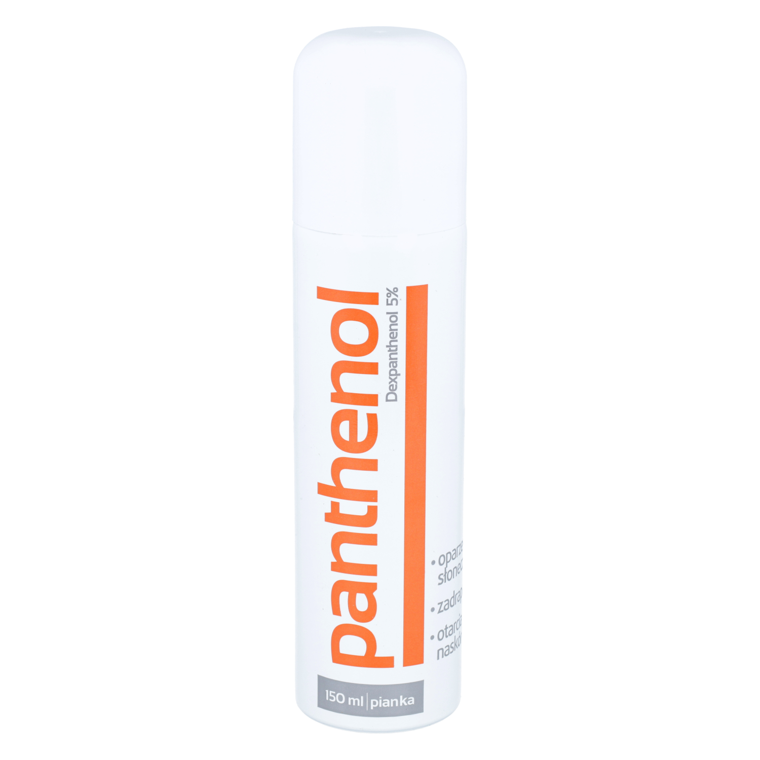 Panthenol 5%, pianka łagodząco-regenerująca na oparzenia, 150 ml