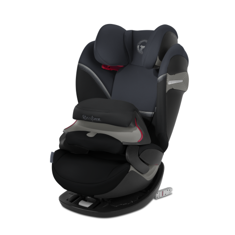 Cybex, Pallas S-Fix - fotelik samochodowy od 9-36 kg, od ok. 9 miesięcy do 12 lat-Granite Black