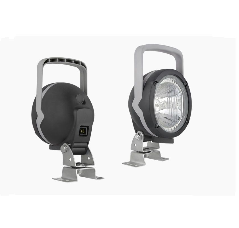 Halogenowa lampa robocza z regulacją światła i złączem AMP Faston z żarówką 12V LOR4.39011 Wesem