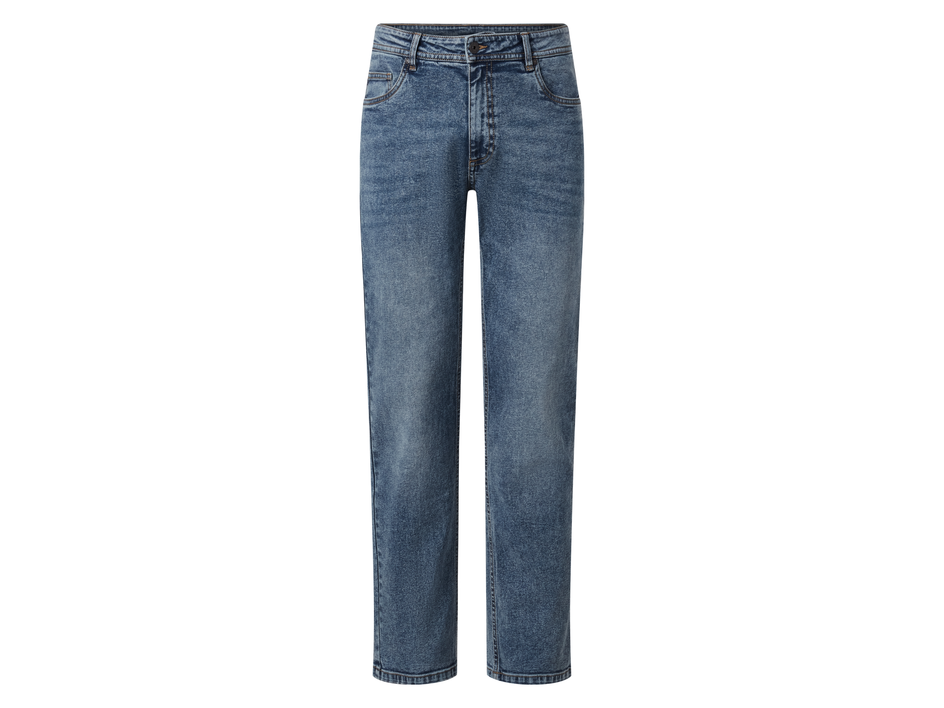 esmara Men Jeansy męskie z bawełną Niebieski, 52 36/32