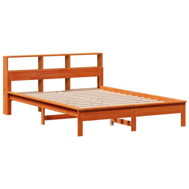 Łóżko drewniane WaszeMeble 120x190 cm brąz WM-855731 1 szt.