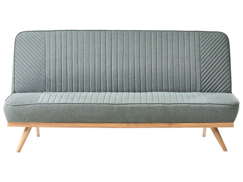 Sofa rozkładana dla 2 osób Kalfafel Zielony 1 szt.