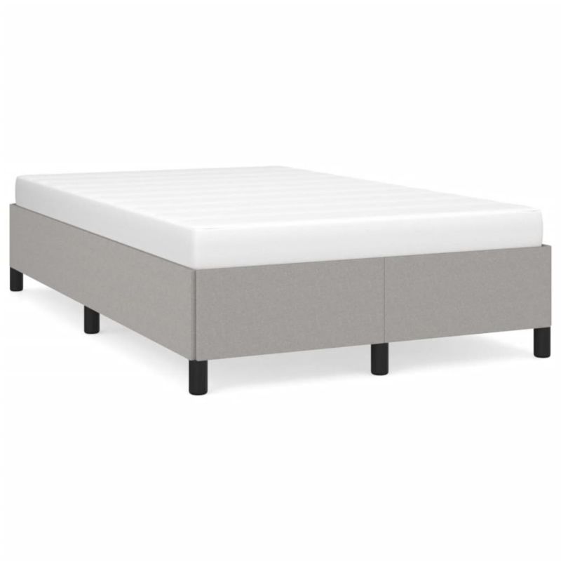 Łóżko tapicerowane WaszeMeble 120x190 cm szara WM-379508 1 szt.