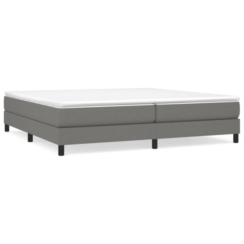 Łóżko kontynentalne WaszeMeble 200x200 cm ciemnoszara WM-3144102 1 szt.