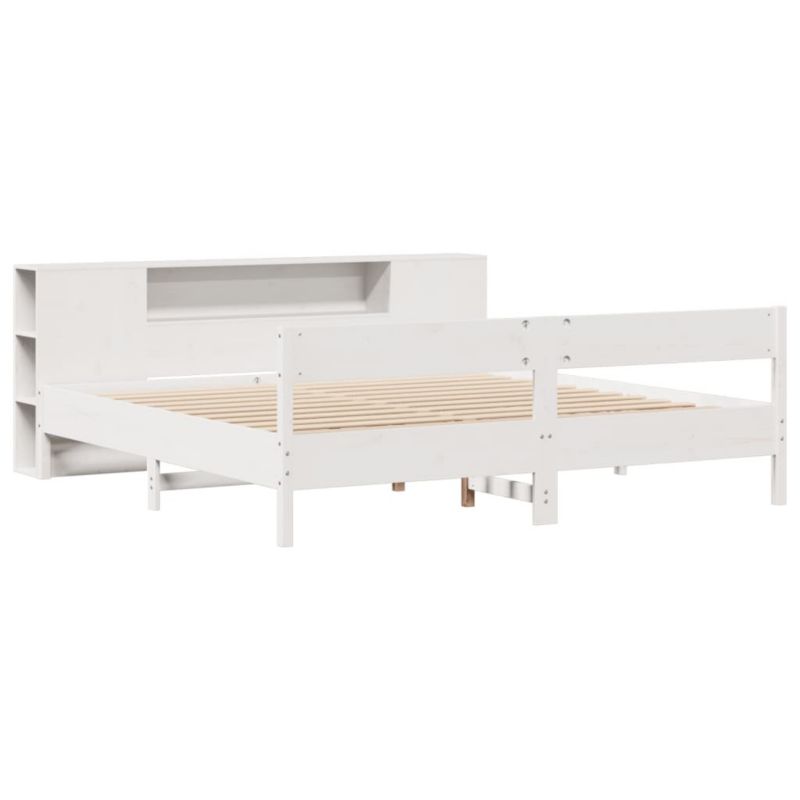 Łóżko drewniane WaszeMeble 180x200 cm białe WM-3322940 1 szt.