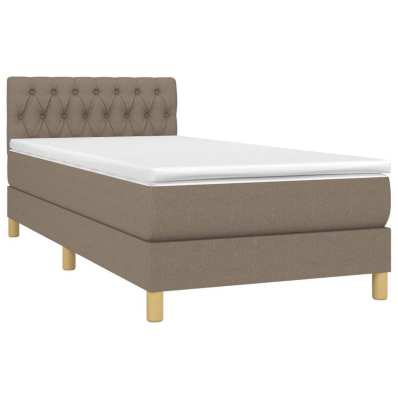 Łóżko kontynentalne WaszeMeble 90x200 Brązowe WM-3133929 1 szt.
