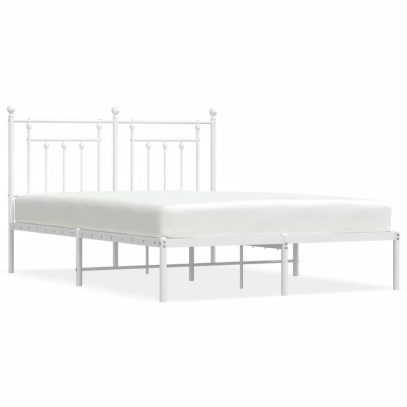 Łóżko metalowe WaszeMeble 140x190 cm biała WM-353586 1 szt.