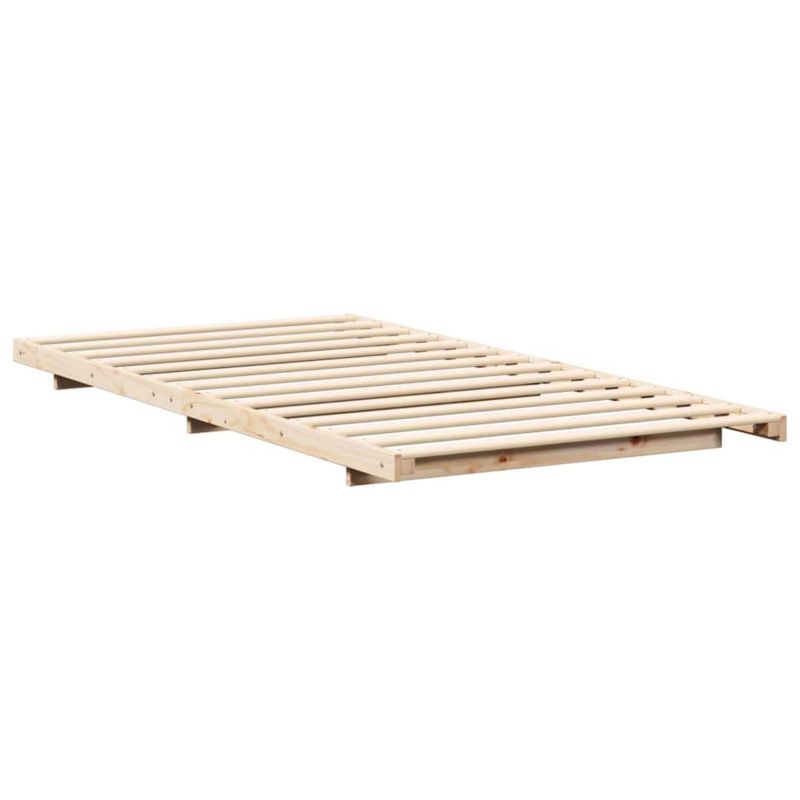 Łóżko drewniane WaszeMeble 75x190 cm brązowy WM-873097 1 szt.