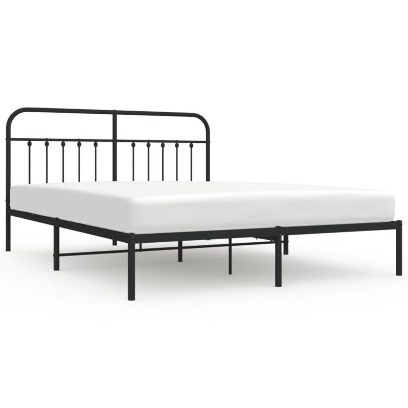 Łóżko metalowe WaszeMeble 183x213 cm czarna WM-352583 1 szt.
