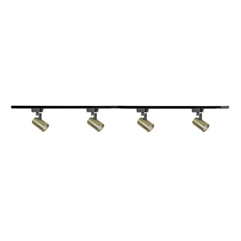 Zestaw szynowy LYNX 4xGU10Sanico Goldlux 1-fazowy 75cm x 2 sztuki złoty IP20 1 szt.