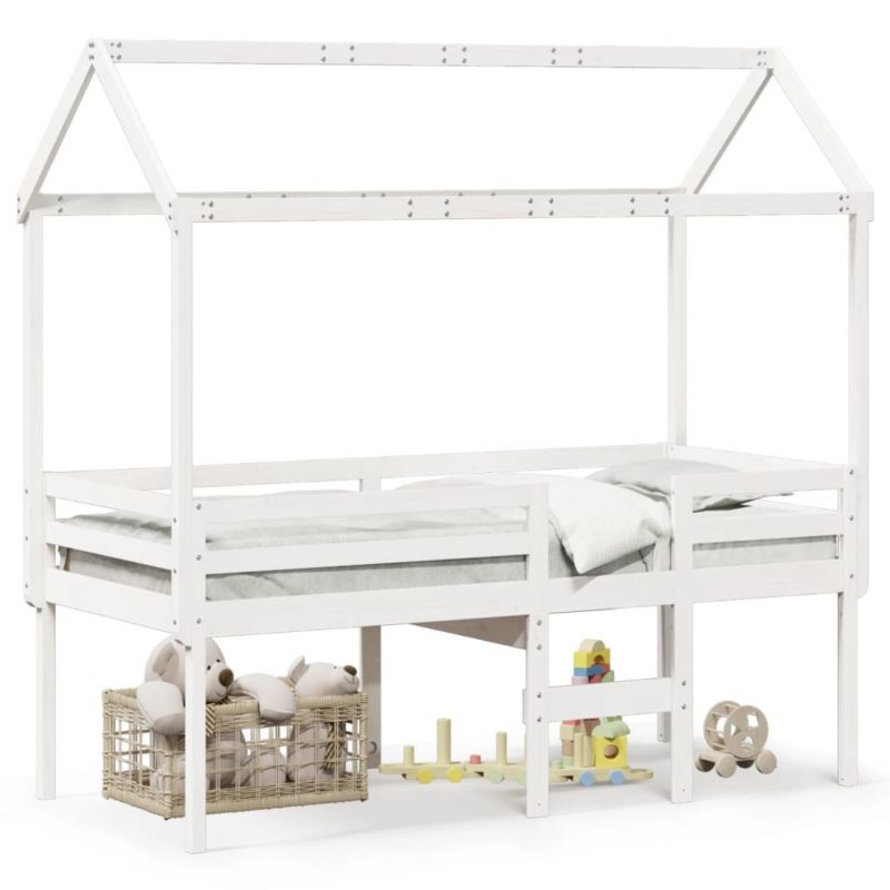 Łóżko Dziecięce WaszeMeble 90x200 cm białe WM-3282133 1 szt.
