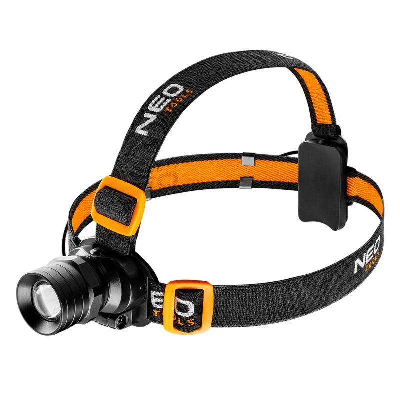 Latarka czołowa NEO TOOLS bateryjna 250 lm, zoom, CREE XPE, 3xAAA 1 szt