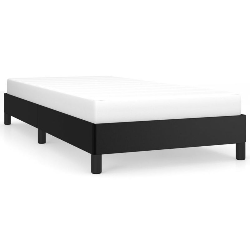 Łóżko tapicerowane WaszeMeble 100x200 cm czarna WM-346886 1 szt.