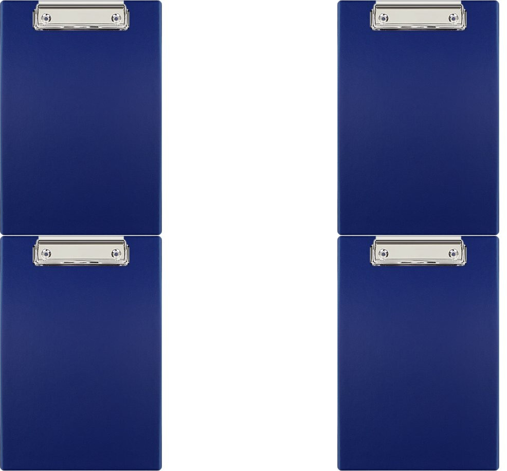 4x Clipboard Biurfol, A5 granatowy